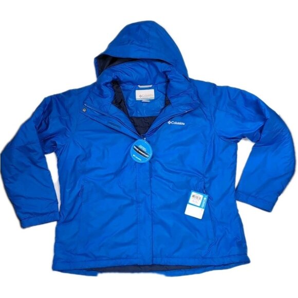 COLUMBIA Gotcha Groovin 2X Plus Size Lightweight Parka/Jacket/Coat NEW $150 - Picture 1 of 5